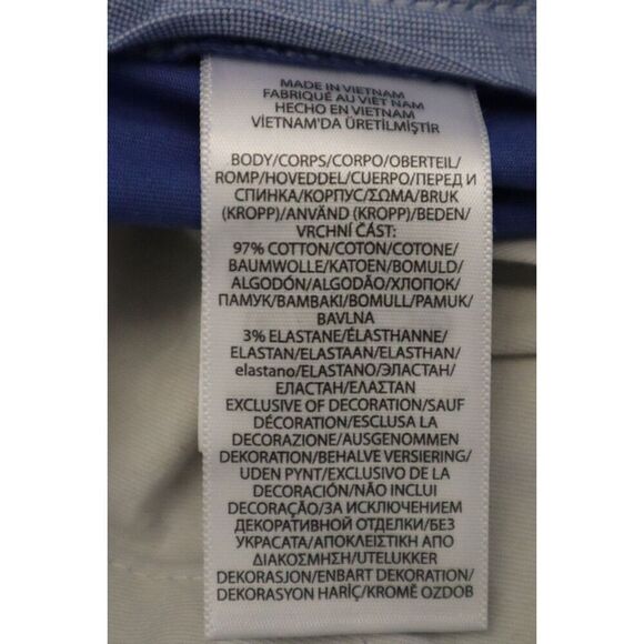 Polo Ralph Lauren Men Sz 32x32 Blue Stretch Straight Fit Washed Chino Pants - Picture 4 of 13